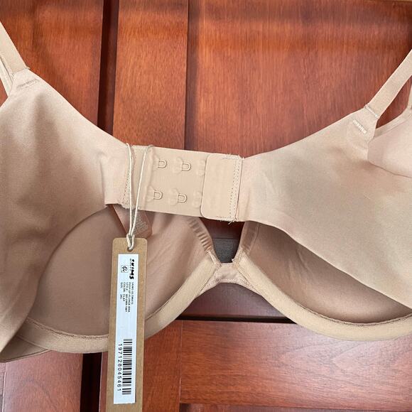 Skims Ultimate Push Up Plunge Bra Clay Size 34C - Picture 5 of 8
